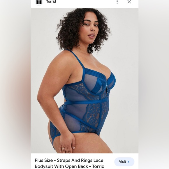 torrid Other - Torrid Strap and Rings Lace Body Suit